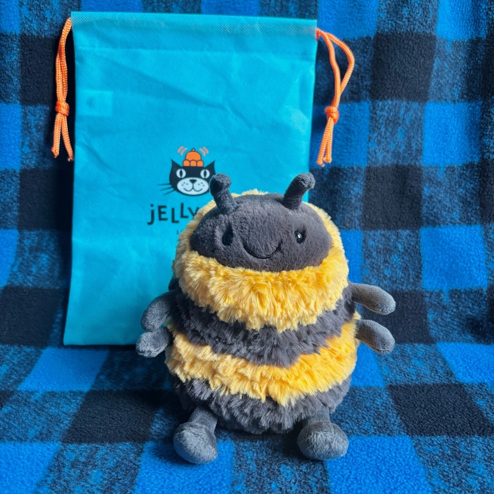 Jellycat Albee Bee NWT with Dustbag